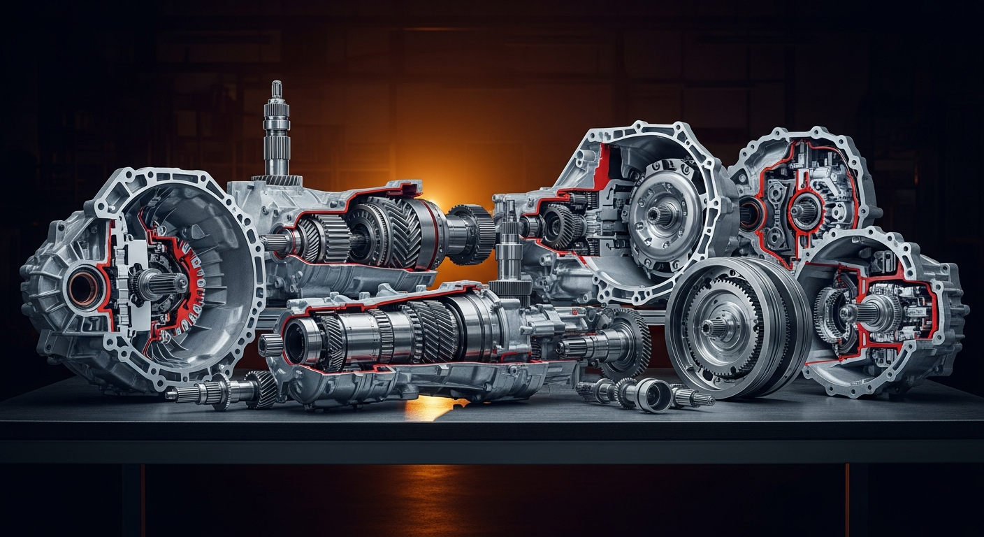 Comparaison des différents types de boîtes de vitesses